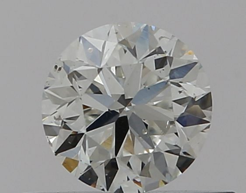 0.4 carat G-SI2 Very Good cut Natūralus Round Deimantas (1)