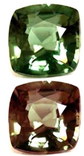 0.29 carat GREEN Cushion Alexandrite (1)