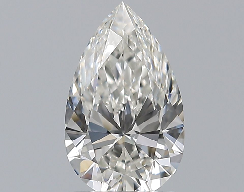0.9 carat G-VVS1 Natūralus Pear Deimantas (1)