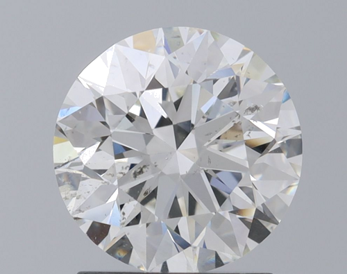 1.61 carat H-SI2 Excellent cut Natūralus Round Deimantas (1)