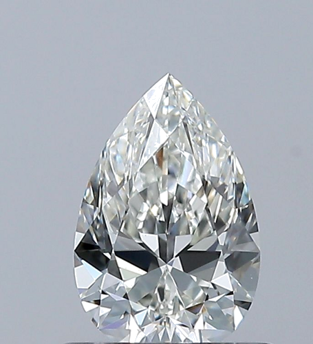0.61 carat I-VS1 Natūralus Pear Deimantas (1)