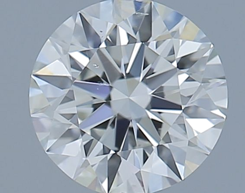 0.56 carat I-SI1 Excellent cut Natūralus Round Deimantas (1)