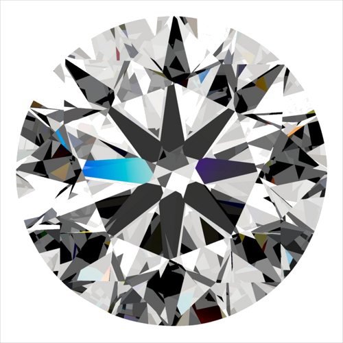 0.3 carat E-VS2 Very Good cut Natūralus Round Deimantas (1)