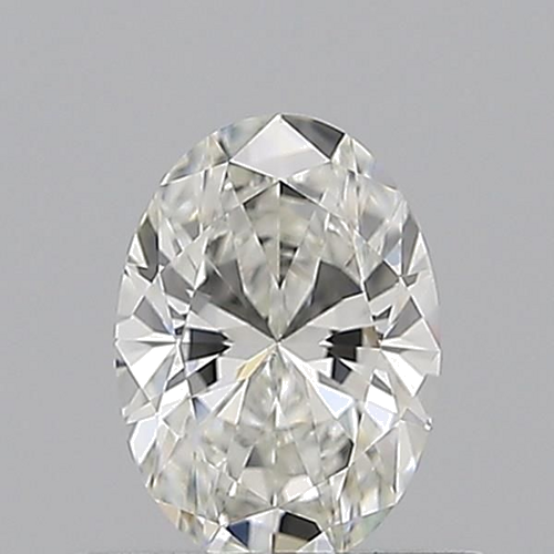 0.52 carat G-VS2 Natūralus Oval Deimantas (1)