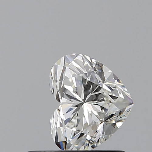 0.53 carat I-VS1 Natūralus Heart Deimantas (1)