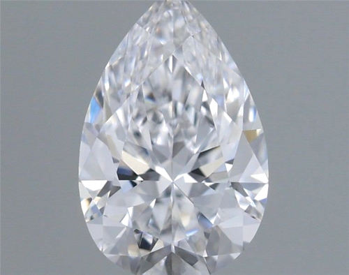0.5 carat D-VS1 Natūralus Pear Deimantas (1)