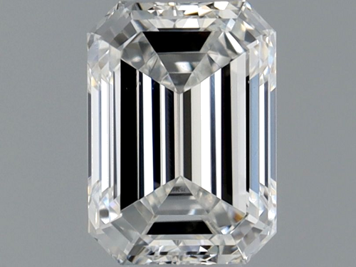0.39 carat F-VVS2 Natūralus Emerald Deimantas (1)