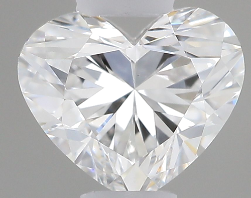 0.44 carat E-VS2 Natūralus Heart Deimantas (1)