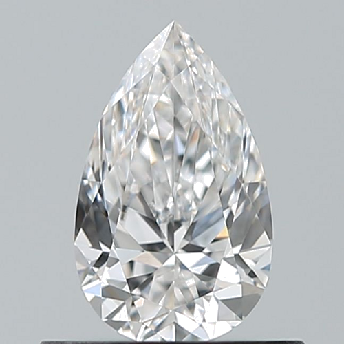 0.53 carat E-VS1 Natūralus Pear Deimantas (1)