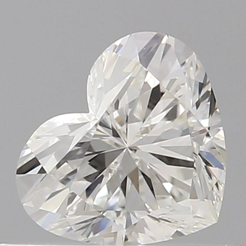 0.5 carat G-VVS2 Natūralus Heart Deimantas (1)