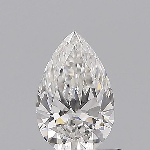0.55 carat F-VS2 Natūralus Pear Deimantas (1)