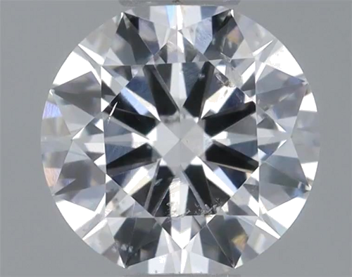0.45 carat E-SI2 GD cut Natūralus Round Deimantas (1)