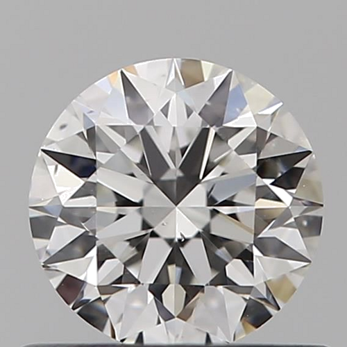 0.52 carat F-SI1 Excellent cut Natūralus Round Deimantas (1)