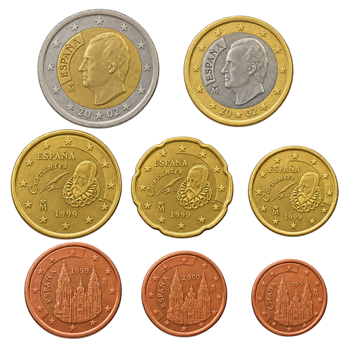 Spain Euro Coin Set (1)