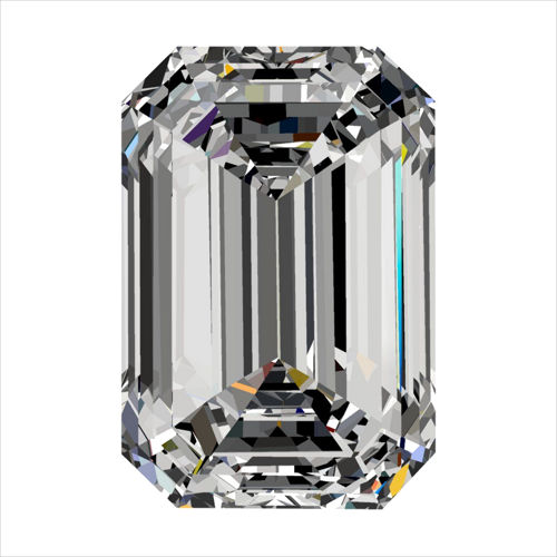 0.4 carat G-VVS2 Natūralus Emerald Deimantas (1)