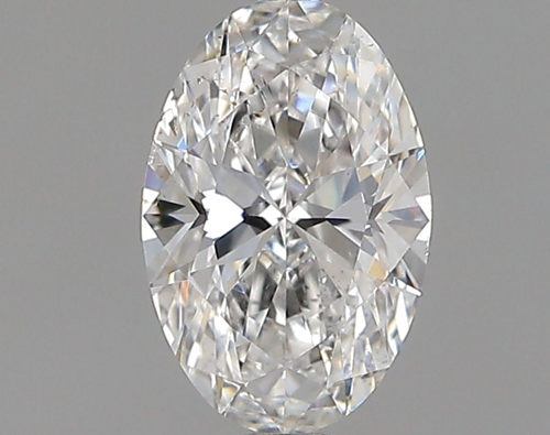 0.52 carat E-SI2 Natūralus Oval Deimantas (1)