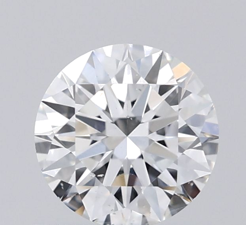 0.64 carat F-SI1 Excellent cut Natūralus Round Deimantas (1)