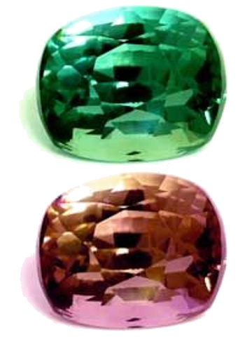 0.58 carat GREEN Cushion Alexandrite (1)