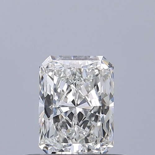 0.43 carat F-VVS1 Natūralus Radiant Deimantas (1)