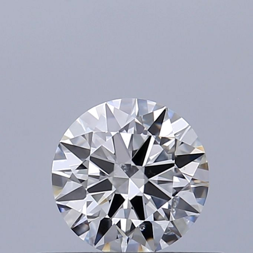 0.42 carat F-SI2 Excellent cut Natūralus Round Deimantas (1)