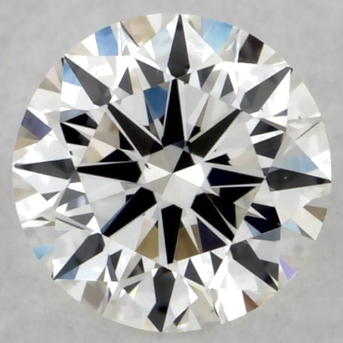 0.24 carat I-VVS2 Excellent cut Natūralus Round Deimantas (1)