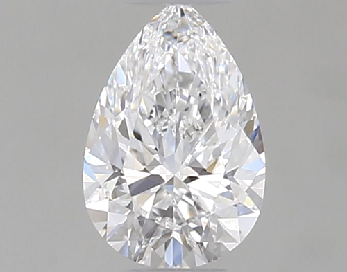 0.34 carat E-VS1 Natūralus Pear Deimantas (1)