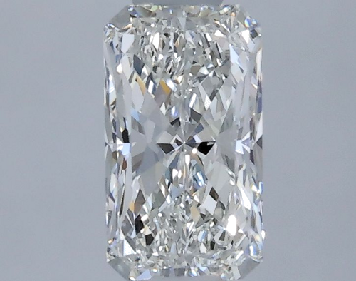 0.5 carat H-VVS1 Natūralus Radiant Deimantas (1)