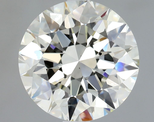 2.01 carat K-SI1 Excellent cut Natūralus Round Deimantas (1)