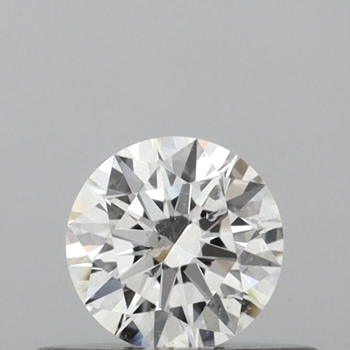 0.32 carat F-SI2 Excellent cut Natūralus Round Deimantas (1)