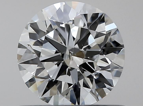 0.52 carat K-SI2 Excellent cut Natūralus Round Deimantas (1)