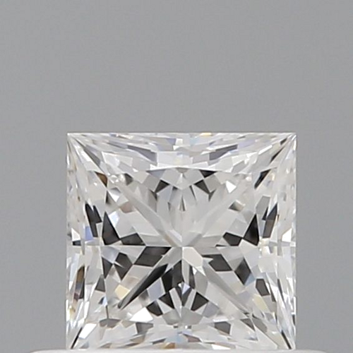 0.41 carat F-VVS1 Natūralus Princess Deimantas (1)