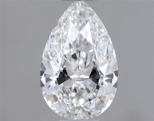0.33 carat E-VS2 Natūralus Pear Deimantas (1)