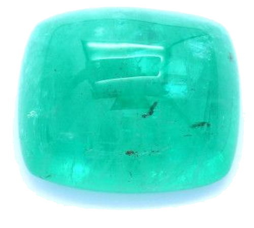 29.98 carat GREEN CABOCHON cut Other Smaragdas (1)