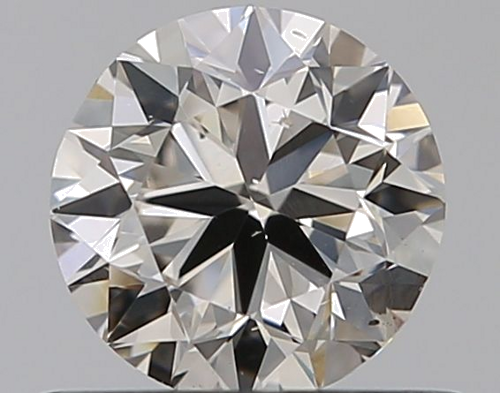 0.5 carat I-SI1 Very Good cut Natūralus Round Deimantas (1)