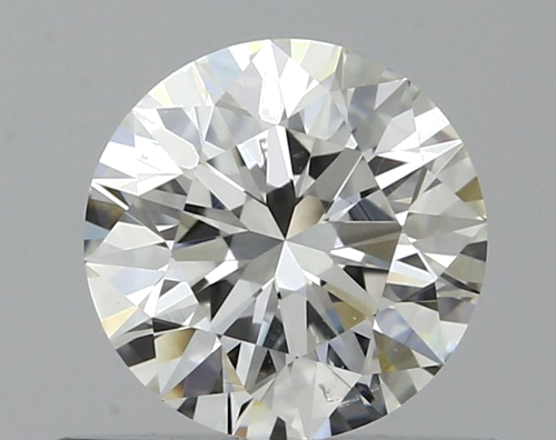 0.53 carat F-SI1 Excellent cut Natūralus Round Deimantas (1)