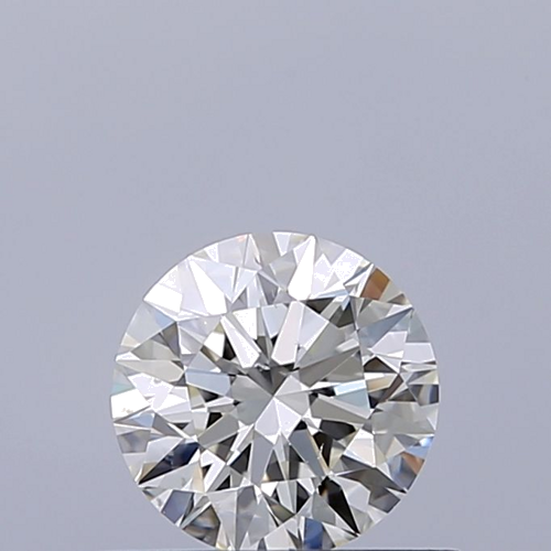 0.52 carat I-SI1 Excellent cut Natūralus Round Deimantas (1)