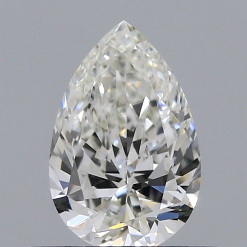 0.48 carat I-VS1 Natūralus Pear Deimantas (1)