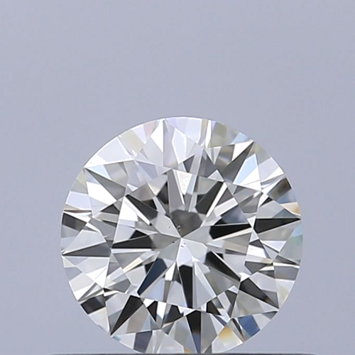0.52 carat I-VS2 Excellent cut Natūralus Round Deimantas (1)