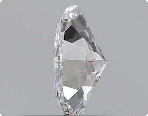 0.3 carat F-SI1 Natūralus Oval Deimantas (1)