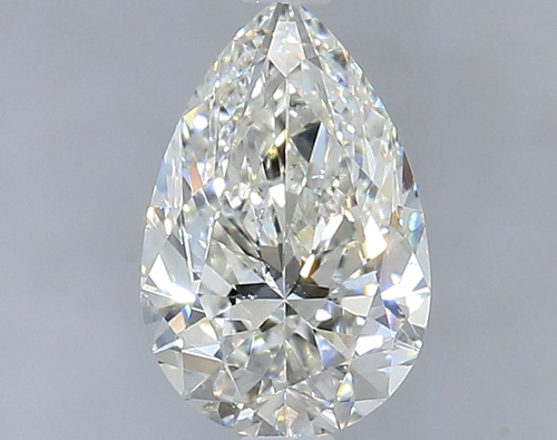 1.0 carat I-SI2 Natūralus Pear Deimantas (1)