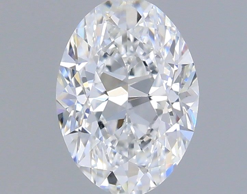 0.4 carat F-VVS2 Natūralus Oval Deimantas (1)