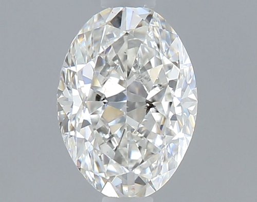 0.5 carat G-SI2 Natūralus Oval Deimantas (1)