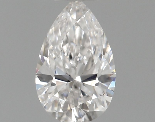 0.23 carat E-VS1 Natūralus Pear Deimantas (1)