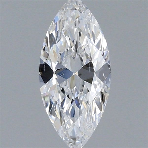0.4 carat D-SI1 Natūralus Marquise Deimantas (1)