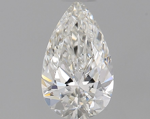 0.4 carat G-VVS1 Natūralus Pear Deimantas (1)