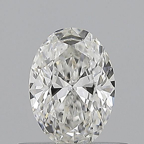 0.5 carat G-VS2 Natūralus Oval Deimantas (1)