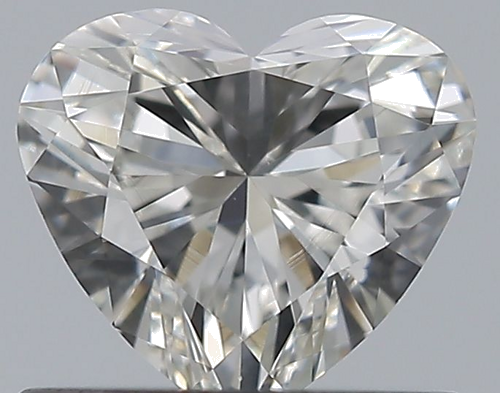 0.5 carat G-VS1 Natūralus Heart Deimantas (1)