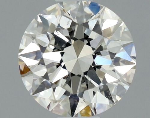 0.64 carat I-SI2 Excellent cut Natūralus Round Deimantas (1)