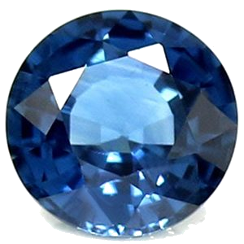 0.64 carat BLUE Round Safyras (1)