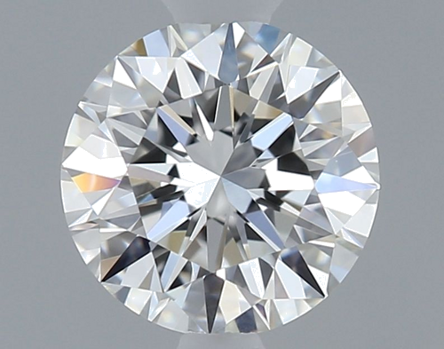 0.44 carat F-VVS2 Excellent cut Natūralus Round Deimantas (1)